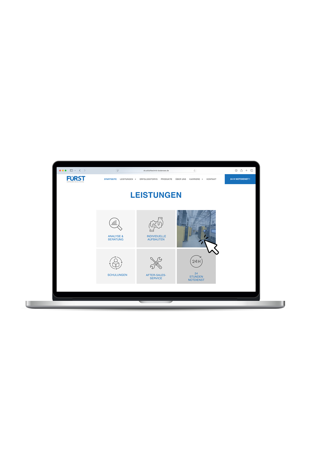 fuerst-responsiv-website-hochformat