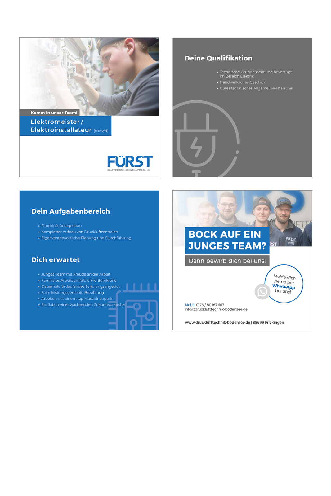 fuerst-social-media-design-referenzen-hochformat Fürst Stellenanzeige Social Media