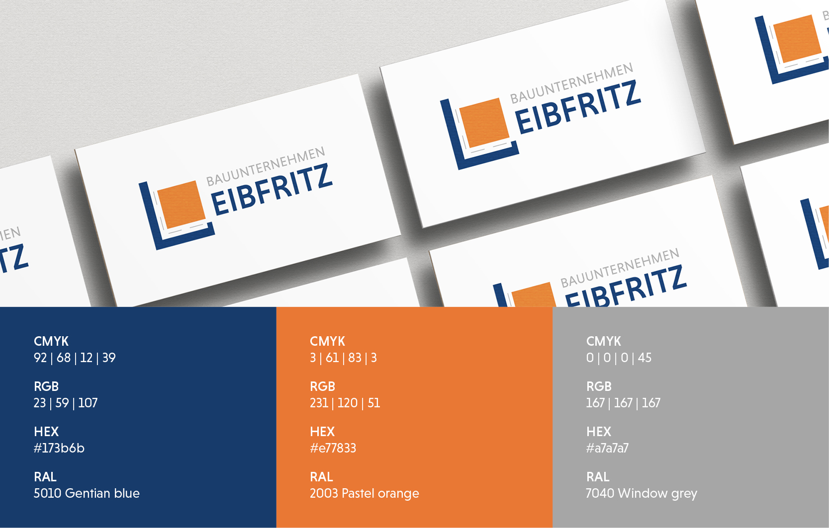 Bauunternehmen Leibfritz Logodesign